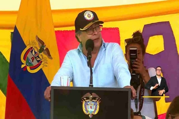 Durante un acto con la minga indígena en la ciudad de Cali, el mandatario habló de la necesidad de reformar las instituciones del Estado colombiano.