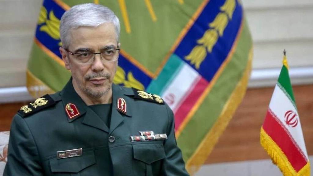 Mohamad Hosein Baqerí, jefe del Estado Mayor de las Fuerzas Armadas iraníes