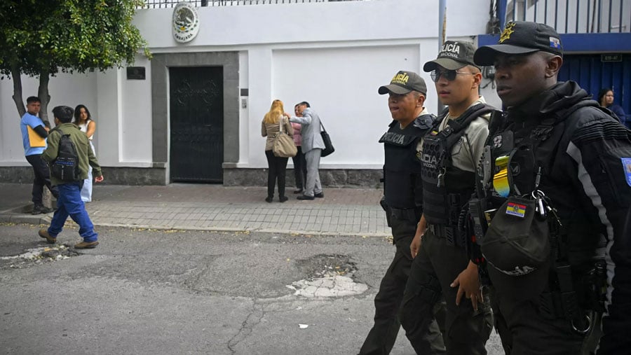 Asalto a embajada de México en Ecuador