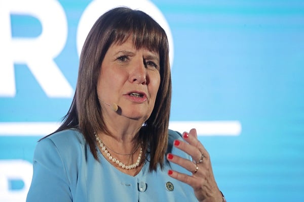 La ministra de Seguridad de Argentina, Patricia Bullrich.