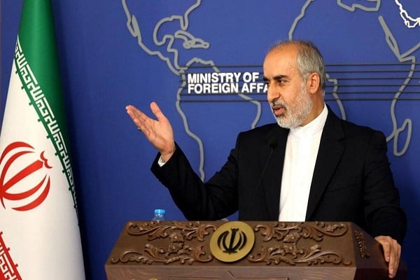 Nasser Kanaani, portavoz del Ministerio de Relaciones Exteriores de Irán.