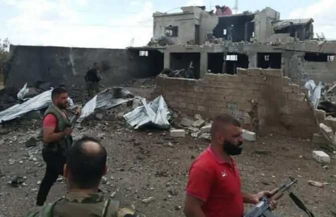 Israel bombardea a Damasco, Siria