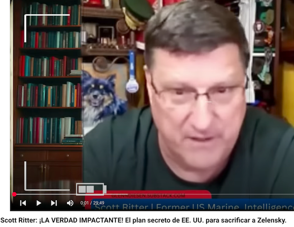 Scott Ritter: El plan secreto de EE. UU. para sacrificar a Zelensky.