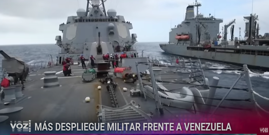 (VIDEO) Más despliegue militar frente a Venezuela