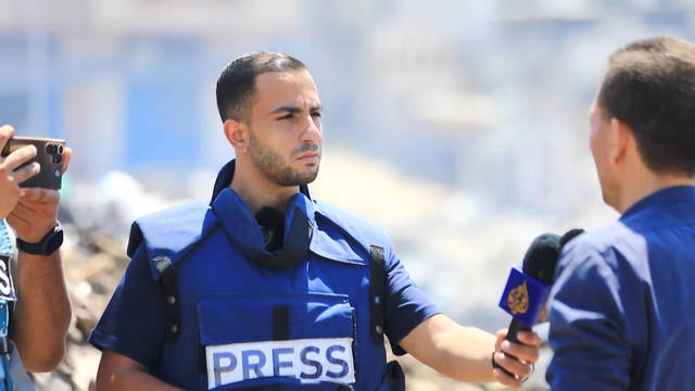 Anas al-Sharif, un periodista palestino de 28 años que murió el 10 de agosto en Gaza en un ataque aéreo israelí. Anticipando su muerte, al-Sharif escribió el mensaje en abril pasado.