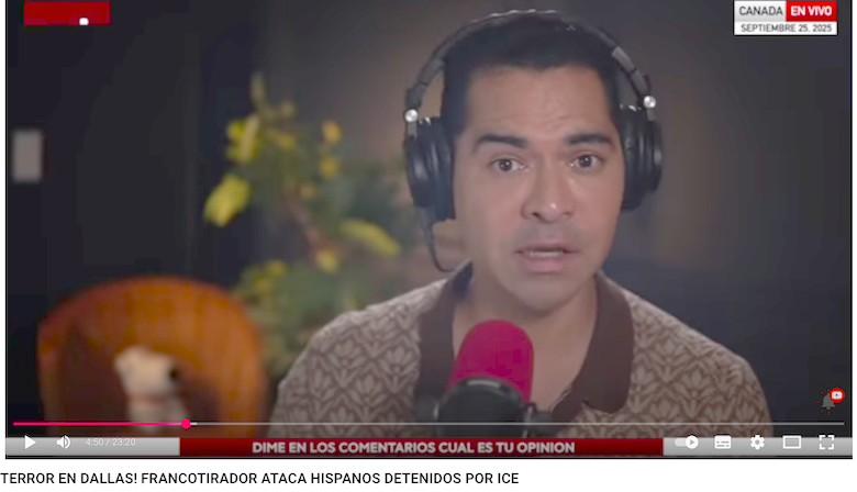  Francotirador ataca a hispanos detenidos por ICE, en Dallas, Texas
