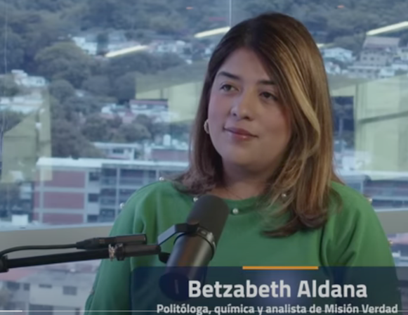 Experta analista petrolera, politóloga, química y analista de la Misión Verdad