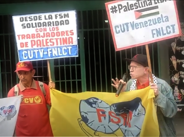 CUTV por el cese de El Genocidio en Gaza, ya que tienen como objetivo acabar con el pueblo palestino