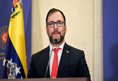 El canciller de Venezuela Yván Gil