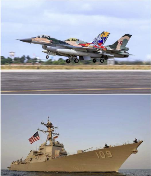 Estados Unidos dice que dos cazas F-16 de Venezuela sobrevolaron uno de sus buques en el Caribe