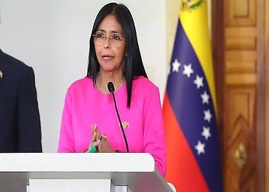 Delcy Rodríguez, vicepresidenta de Venezuela