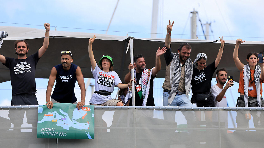 (VIDEO) Zarpa hacia Gaza la flotilla propalestina más numerosa de la historia con al menos 300 activistas