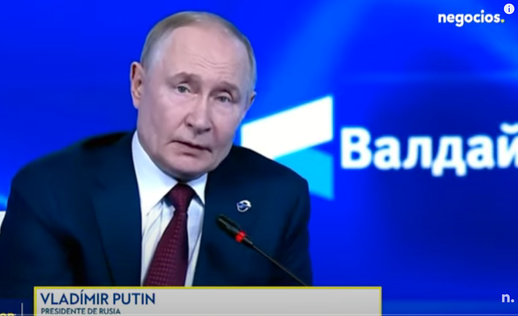 Seria advertencia del presidente ruso, Vladimir Putin a EEUU y Europa