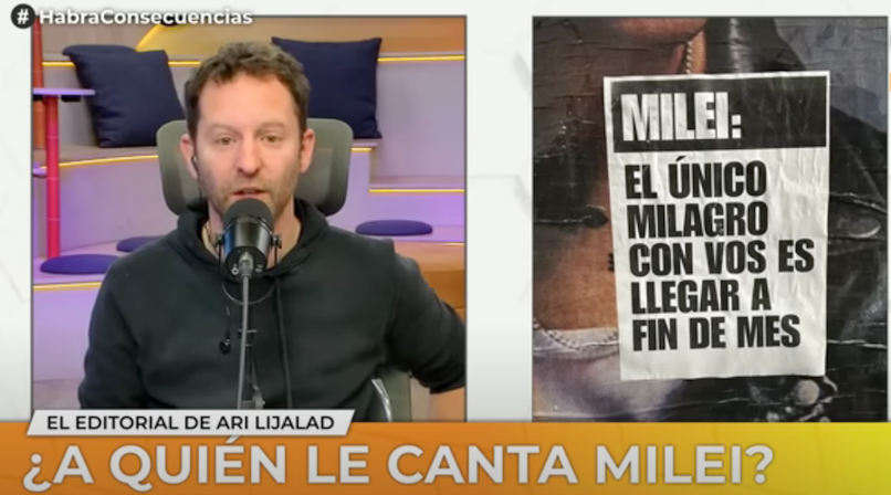 El único milagro con vos es llegara a fin de mes