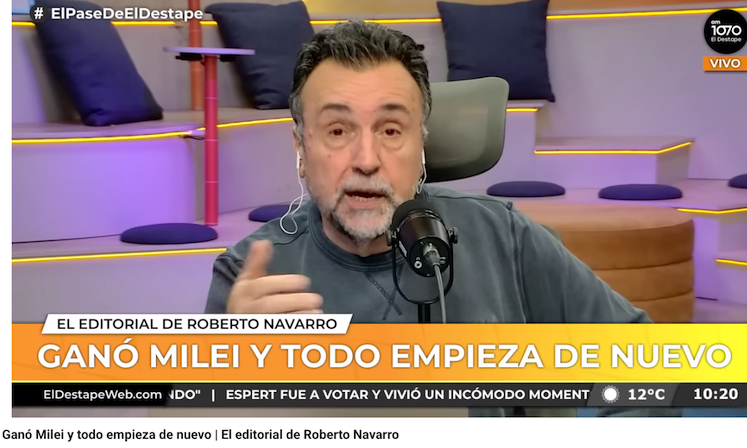 Ganó Milei y todo empieza de nuevo. El editorial de Roberto Navarro