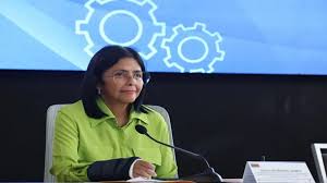 Delcy Rodríguez, desmintió este jueves haber negociado con Estados Unidos por la supuesta salida del presidente Nicolás Maduro del poder,