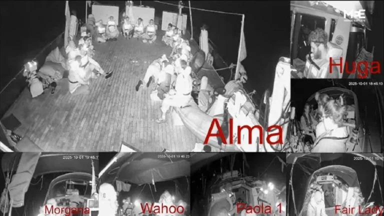 Flotilla Global Sumud es interceptada por Israel