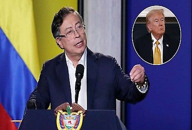 El presidente de Colombia, Gustavo Petro
