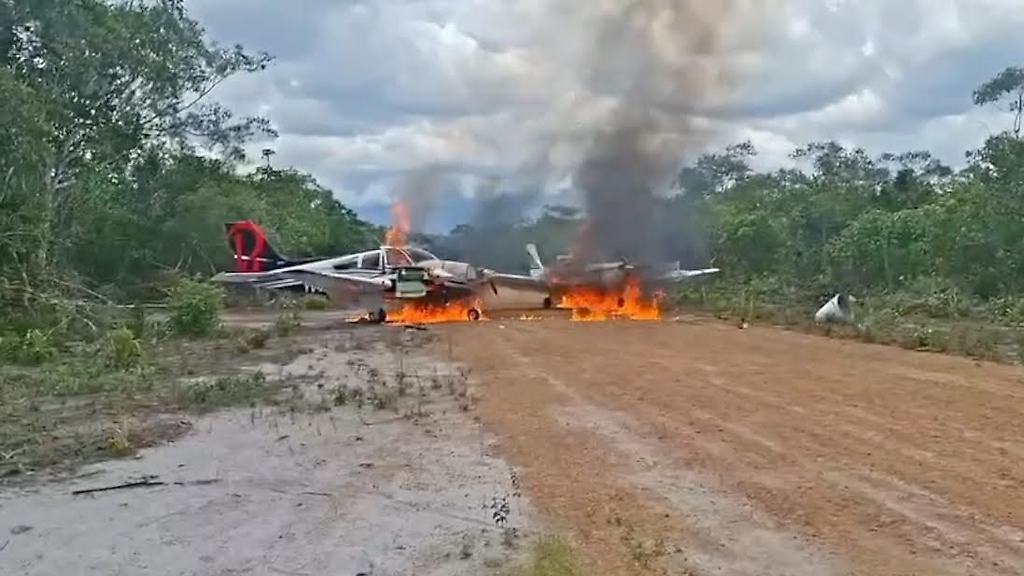 Inutilización total de las aeronaves, en cumplimiento de lo establecido en la legislación vigente.