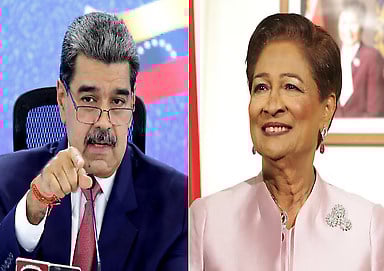 Maduro- Kamla Persad-Bissessar