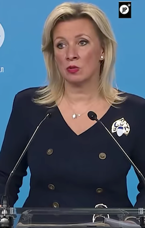 Rusia reafirma su apoyo a Venezuela, declaró María Zajárova, portavoz de la política exterior de la Federación Rusa