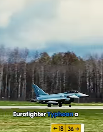 Reino Unido confirmó a venta de 20 Eurofigther a Turquía, en un acuerdo evaluado en más de 8,000 millones de libras