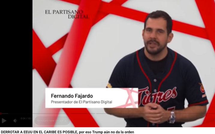Derrotar a EEUU en el Caribe es posible, Francisco Fajardo de el partisano digital
