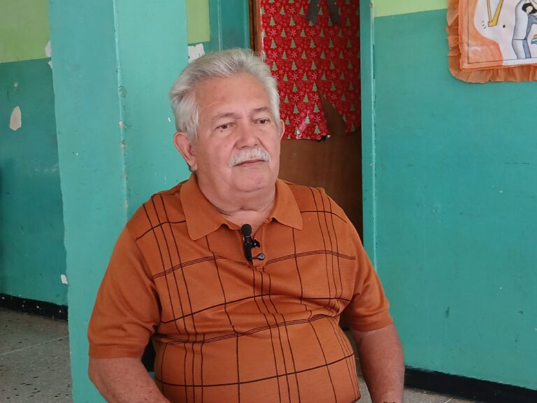 Eleuterio De La Rosa, presidente del Colegio de Profesores del estado Guárico