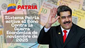 Bono correspondiente a noviembre 2025