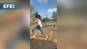 Violentos colonos israelíes atacan a palestinos en Cisjordania