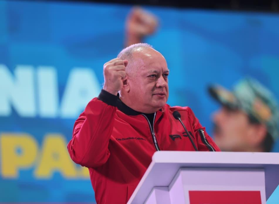 Diosdado Cabello, ministro de Interior de Venezuela