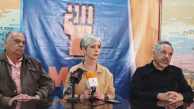 María Verdal, vicepresidente nacional del Movimiento al Socialismo, MAS