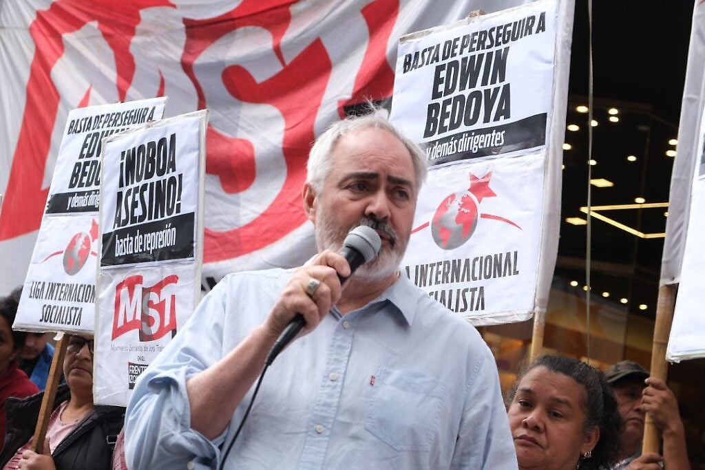 Alejandro Bodart, coordinador de la LIS y Secretario General del MST de Argentina