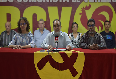 Oswaldo Ramos, miembro del Buró Político del Comité Central del PCV