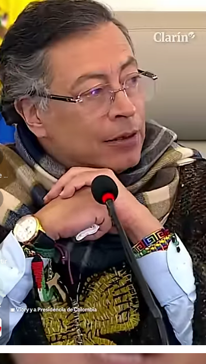 Los gringos quieren invadir a Venezuela para apoderarse de la riqueza del subsuelo, señaló el presidente de Colombia, Gustavo Petro.