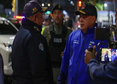 Diosdado Cabello, ministro de Interior de Venezuela