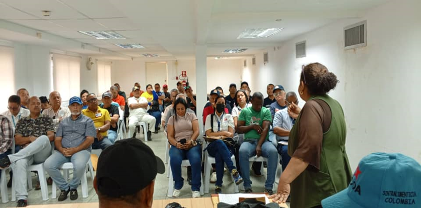 Reunión de aspirantes a Constituyente Obrera en el Zulia