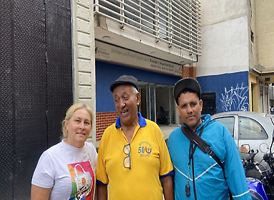 Entrega del oficio a la Inspectoría del Trabajo