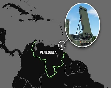 Ubicación del radar estadounidense en Tobago