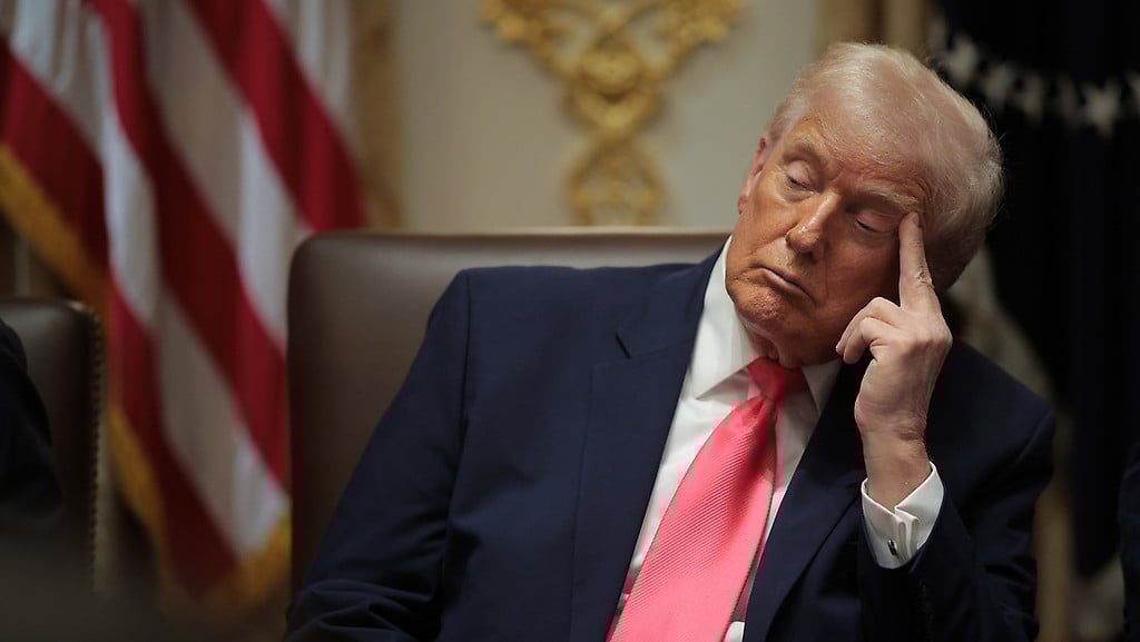 El presidente estadounidense, Donald Trump, durante una reunión de gabinete, el 2 de diciembre de 2025.