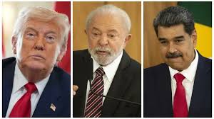 Trump, Lula y Maduro