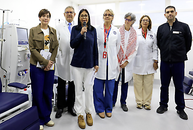 Delcy Rodríguez, presidenta encargada de Venezuela