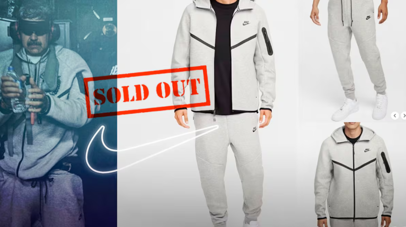 El "Efecto Maduro" el traje que usó durante su secuestro por EEUU se agotó en cuestión de horas