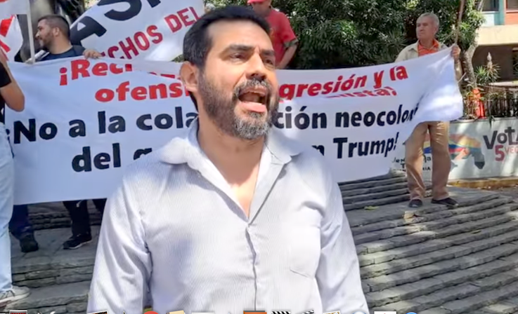 Gustavo Martínez de MS: Fuera Trump y no al pacto neocolonialista
