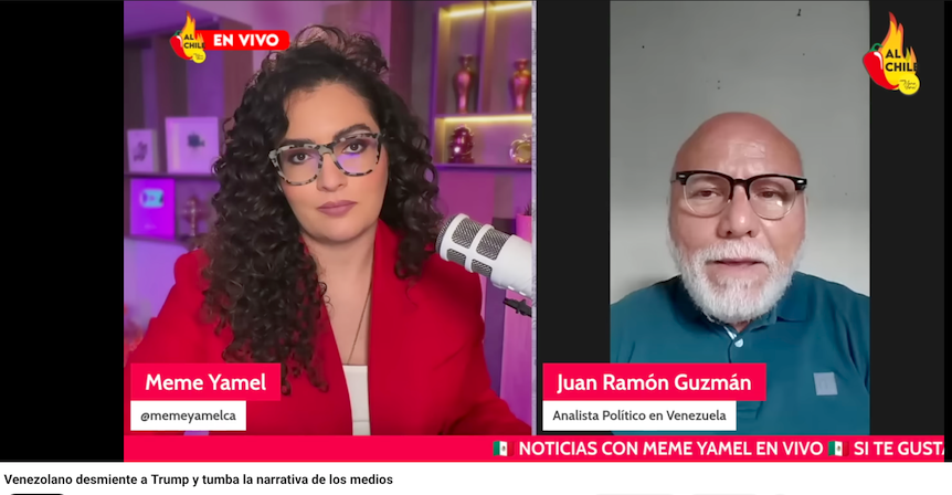 Venezolano desmiente a Trump y tumba la narrativa de los medios