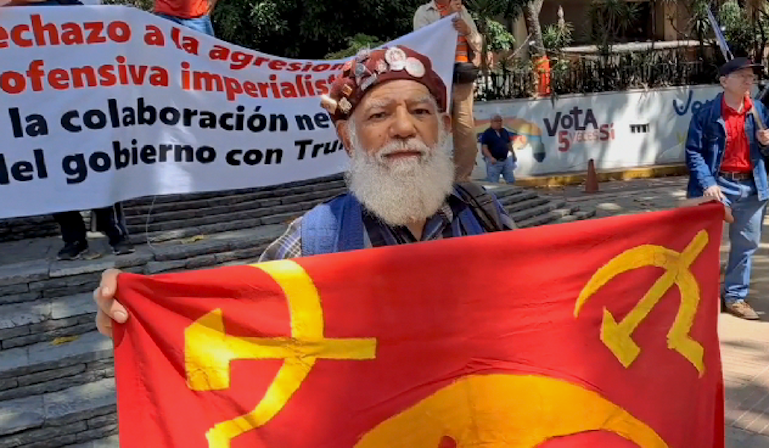 A nombre del PCV acusamos la agresión imperialista promovida por Trump
Nuestro llamado es a seguir luchando porque esto es algo que continúa y nosotros no debemos claudicar